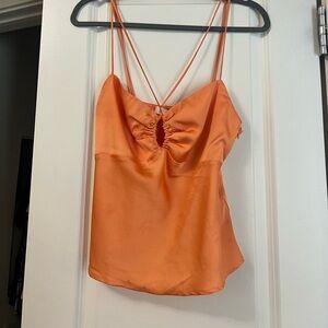 ASTR The Label orange strappy top